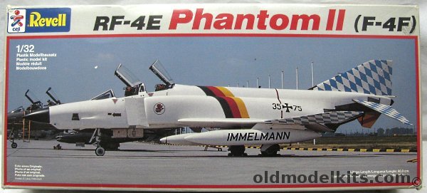 Revell 1/32 RF-4E Phantom II (F-4F) - Luftwaffe F-4F or 'Immelmann' RF-4E, 4754 plastic model kit